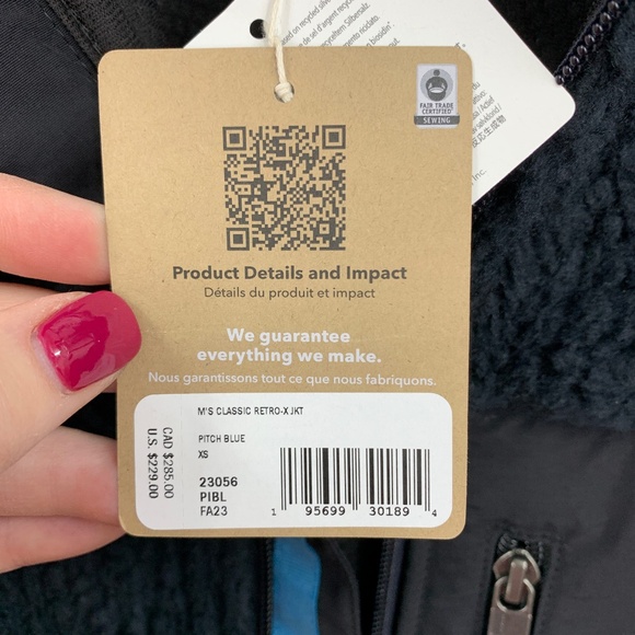 Patagonia Men's Classic Retro-X Fleece Jacket Sz XS - Picture 6 of 11